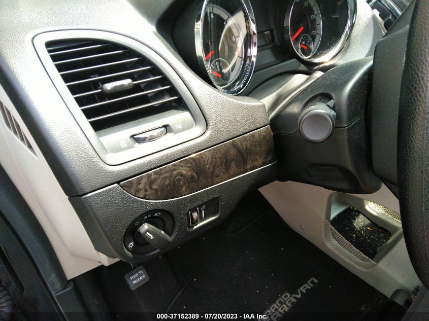 2016 DODGE GRAND CARAVAN SXT - 2C4RDGCG6GR100813