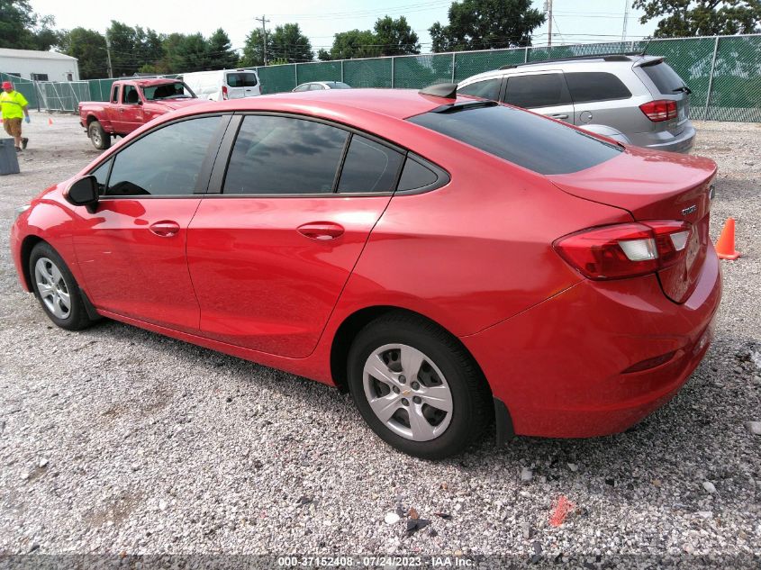 2018 CHEVROLET CRUZE LS - 1G1BC5SM7J7161556