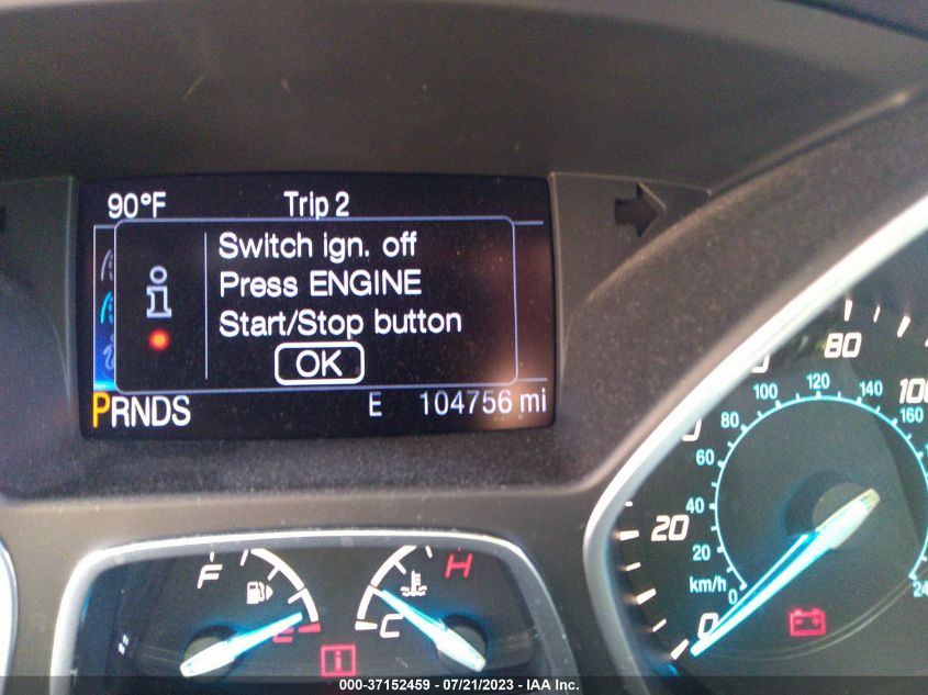 2014 FORD ESCAPE TITANIUM - 1FMCU0J91EUD13830