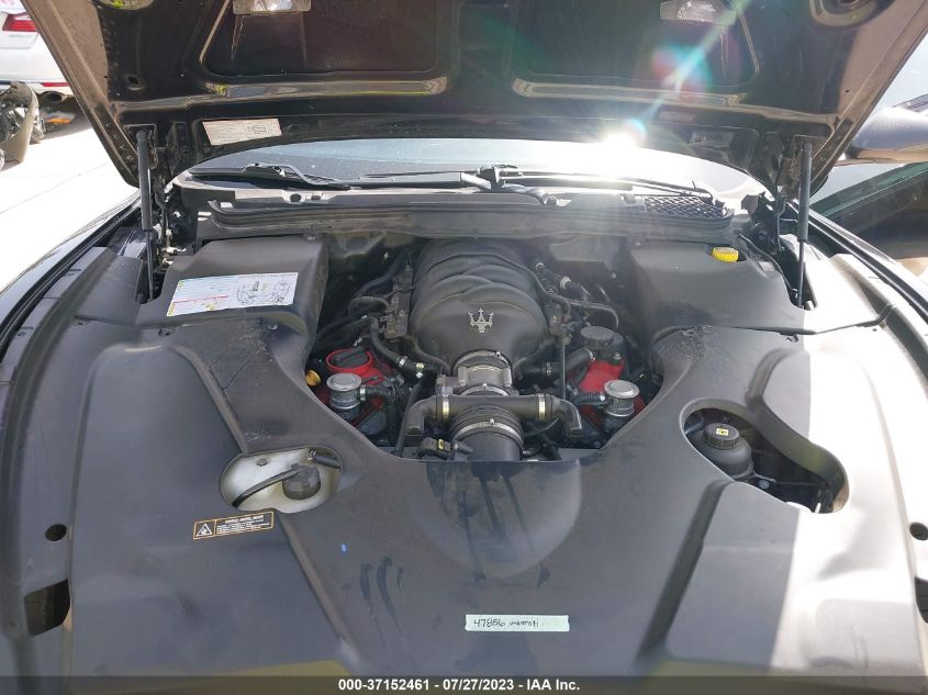2013 MASERATI GRANTURISMO SPORT/MC STRADALE ZAM45VLA5D0069661