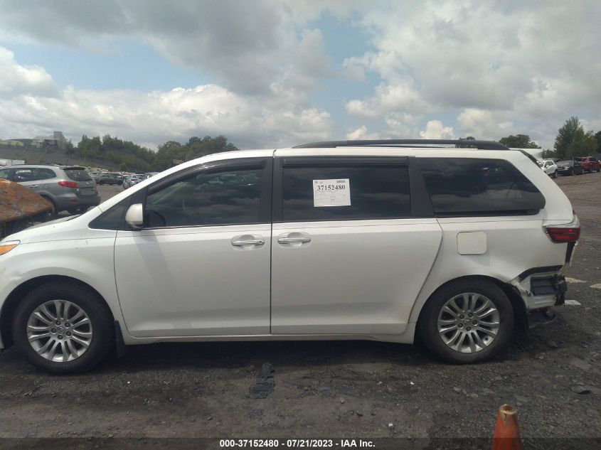 2015 TOYOTA SIENNA XLE - 5TDYK3DC8FS553794