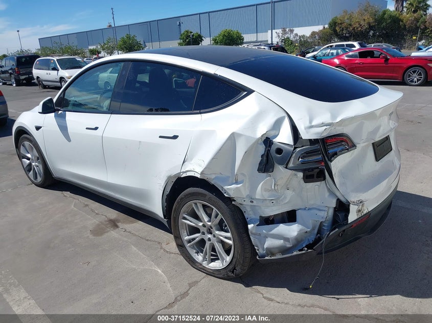 VIN 5YJYGDEE0MF157156 2021 TESLA MODEL Y LONG RANGE