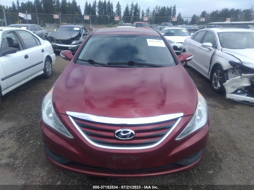 2014 HYUNDAI SONATA GLS - 5NPEB4AC0EH946867