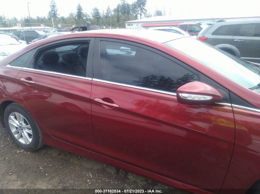 2014 HYUNDAI SONATA GLS - 5NPEB4AC0EH946867