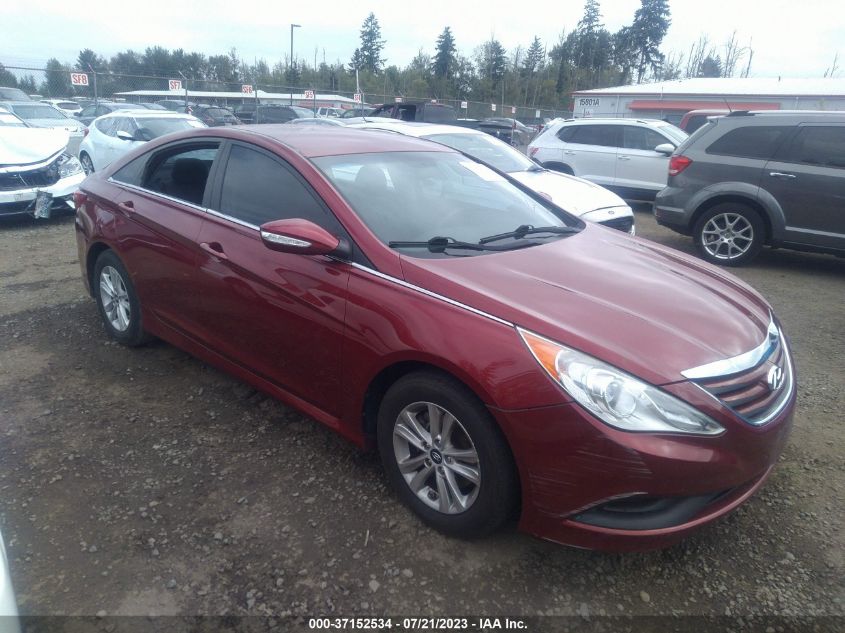 2014 HYUNDAI SONATA GLS - 5NPEB4AC0EH946867