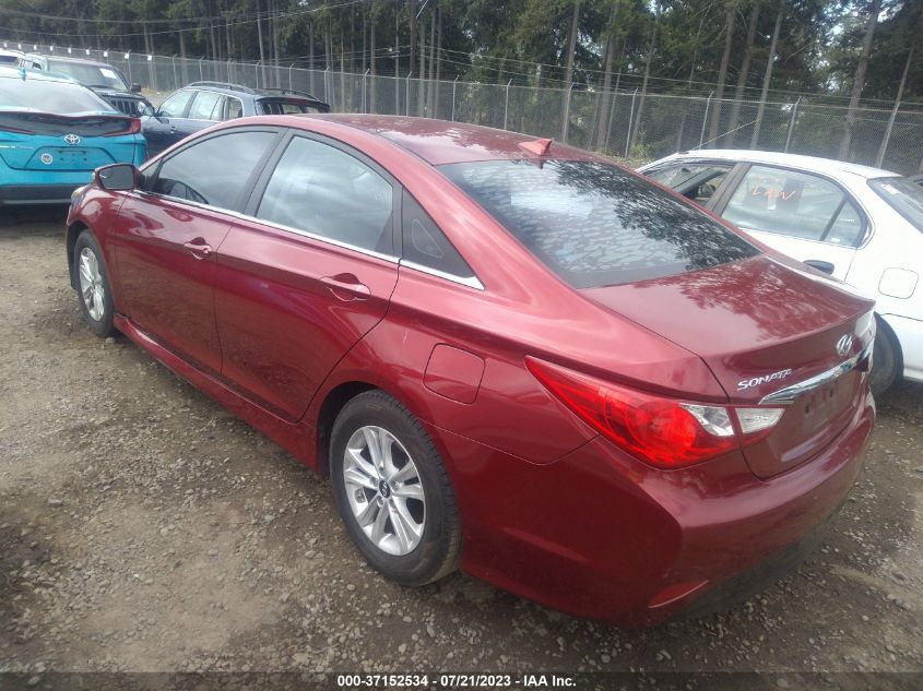 2014 HYUNDAI SONATA GLS - 5NPEB4AC0EH946867