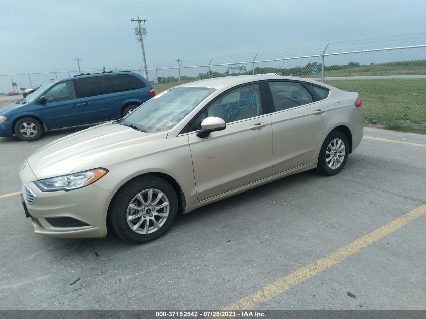 2018 FORD FUSION S - 3FA6P0G75JR256893