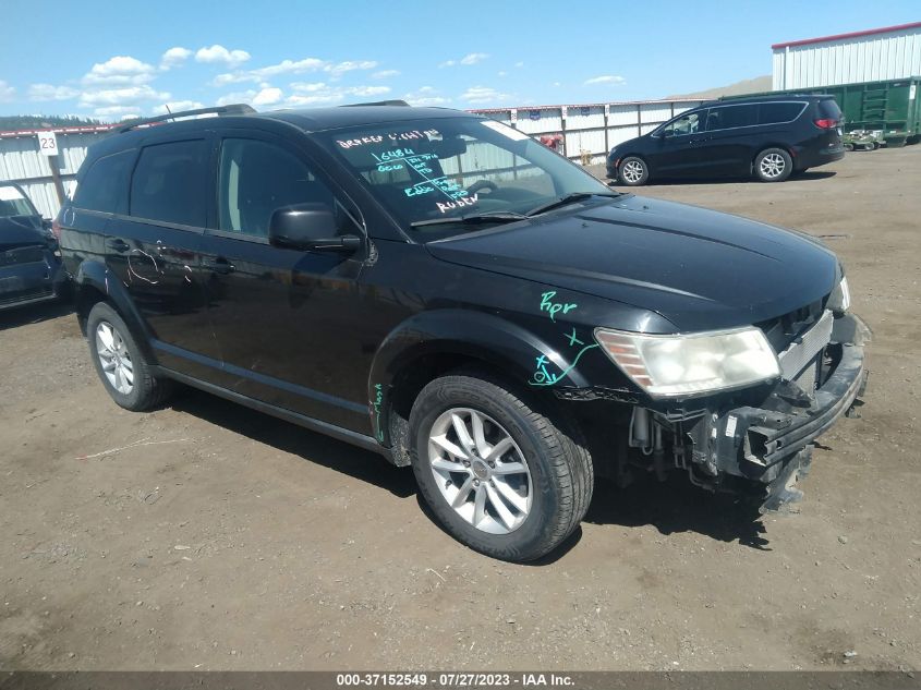 2013 DODGE JOURNEY SXT - 3C4PDDBG1DT580288