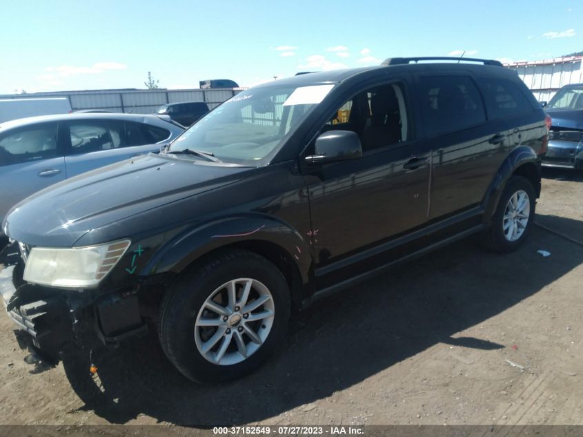 2013 DODGE JOURNEY SXT - 3C4PDDBG1DT580288