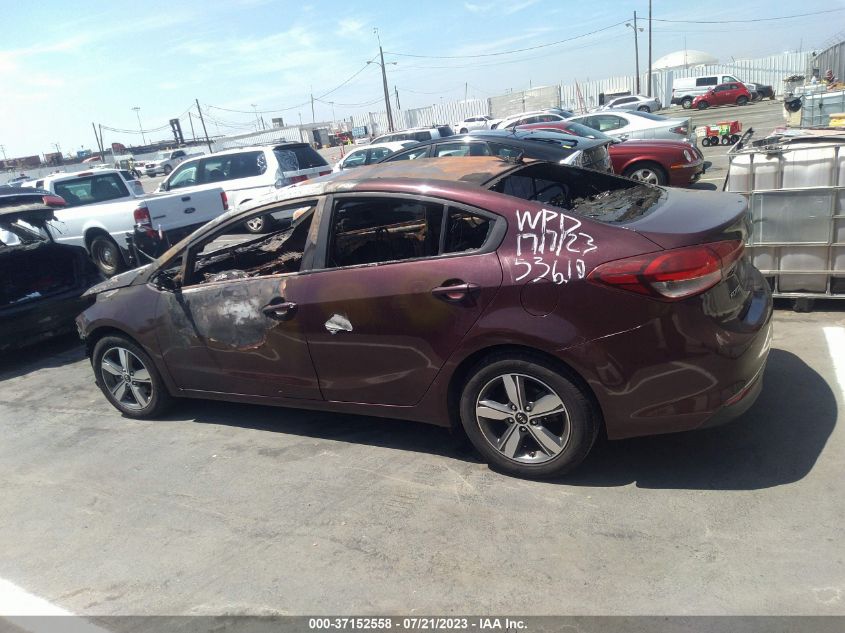 2018 KIA FORTE LX - 3KPFL4A77JE193566
