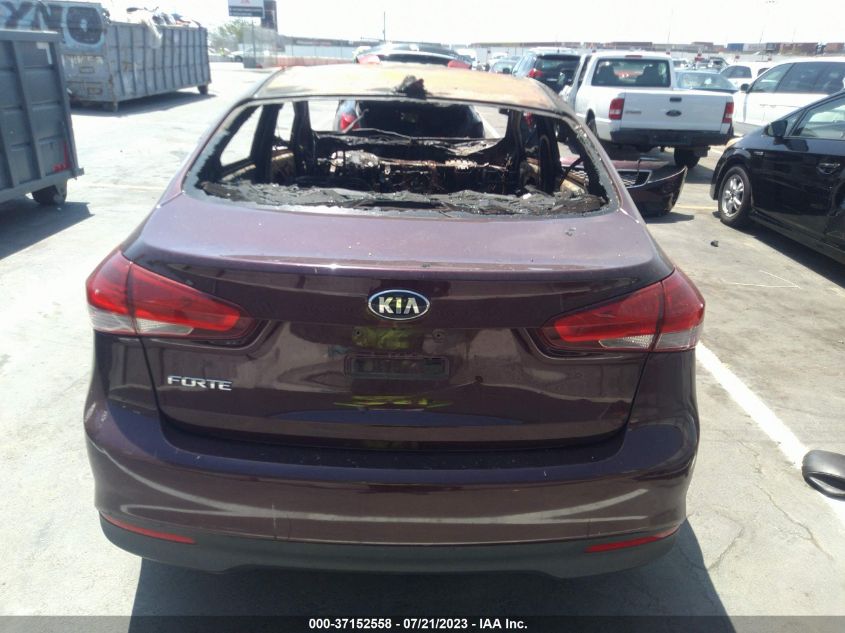2018 KIA FORTE LX - 3KPFL4A77JE193566