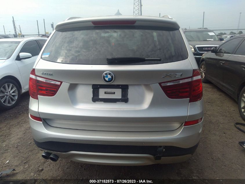 2017 BMW X3 SDRIVE28I - 5UXWZ7C36H0V89841