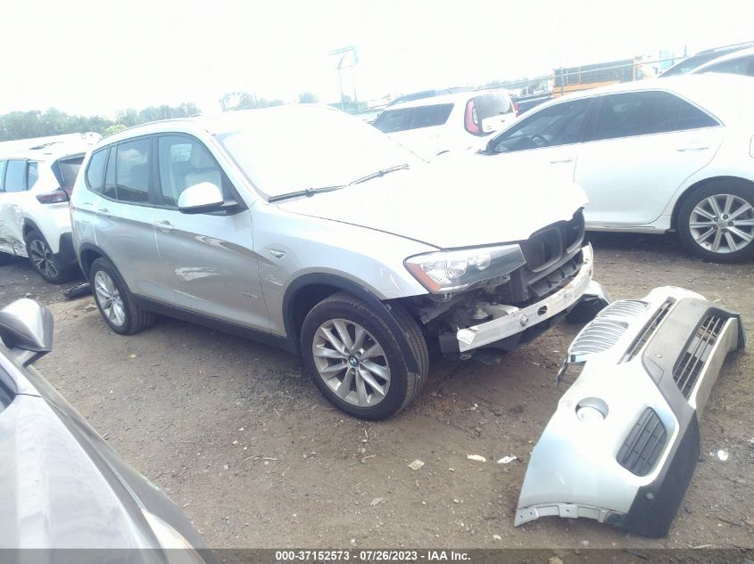 2017 BMW X3 SDRIVE28I - 5UXWZ7C36H0V89841