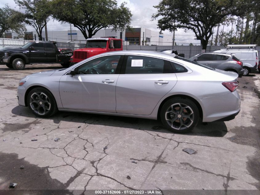 2022 CHEVROLET MALIBU LT - 1G1ZD5ST3NF110313