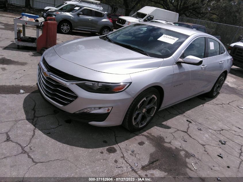 2022 CHEVROLET MALIBU LT - 1G1ZD5ST3NF110313