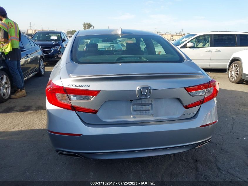 2018 HONDA ACCORD SEDAN SPORT 1.5T - 1HGCV1F33JA076993