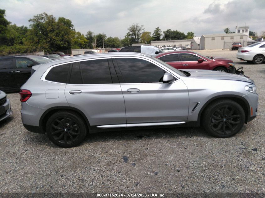 2021 BMW X3 XDRIVE30I - 5UXTY5C01M9H89017