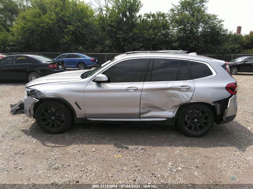 2021 BMW X3 XDRIVE30I - 5UXTY5C01M9H89017