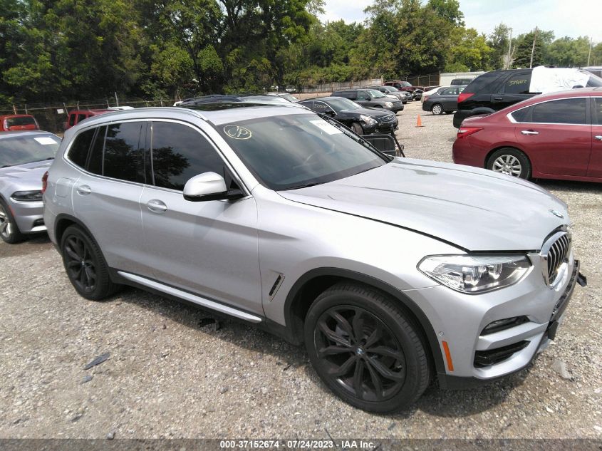 2021 BMW X3 XDRIVE30I - 5UXTY5C01M9H89017