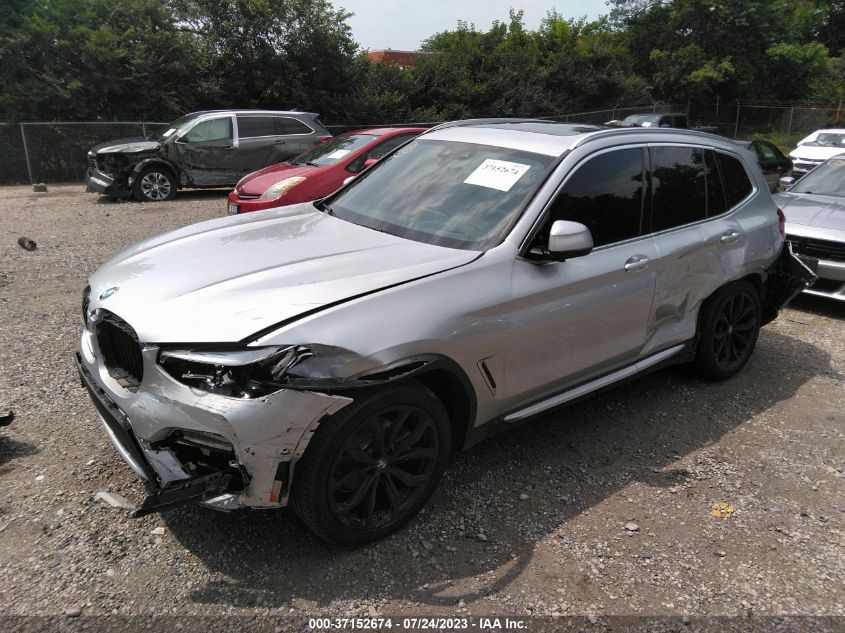 2021 BMW X3 XDRIVE30I - 5UXTY5C01M9H89017