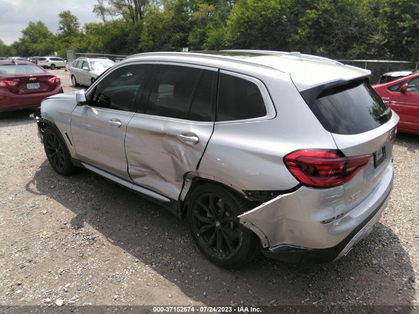 2021 BMW X3 XDRIVE30I - 5UXTY5C01M9H89017