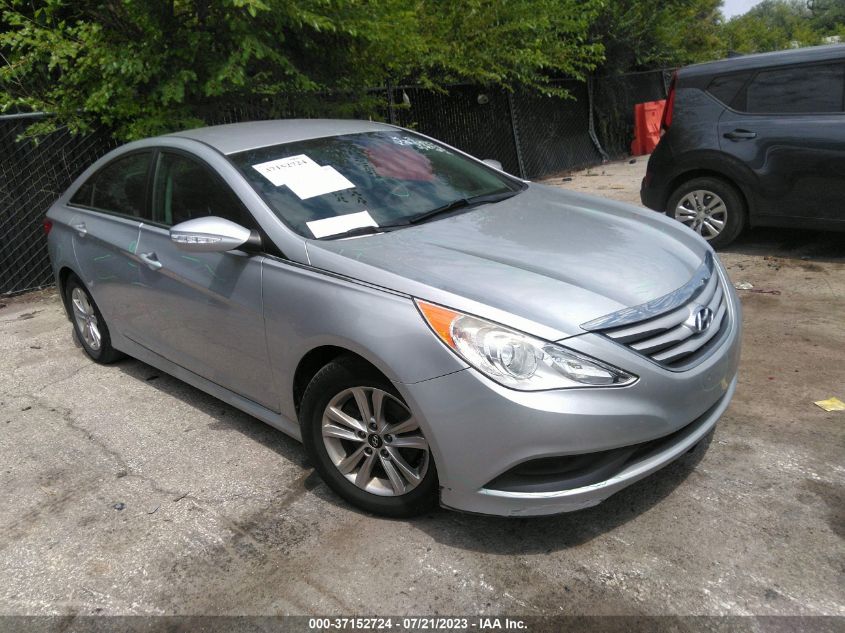 2014 HYUNDAI SONATA GLS - 5NPEB4AC2EH906774