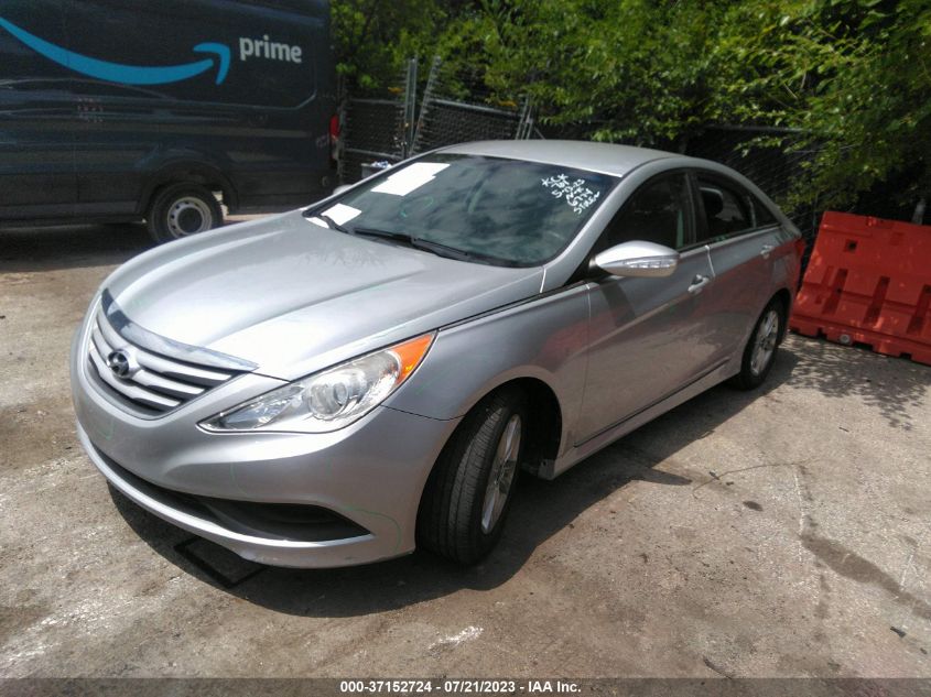 2014 HYUNDAI SONATA GLS - 5NPEB4AC2EH906774