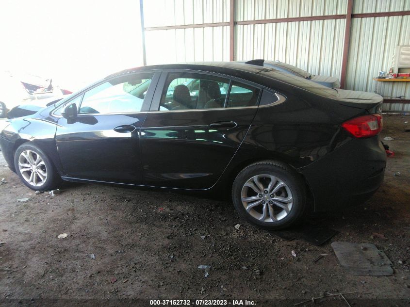 2019 CHEVROLET CRUZE LT - 1G1BE5SM0K7144867