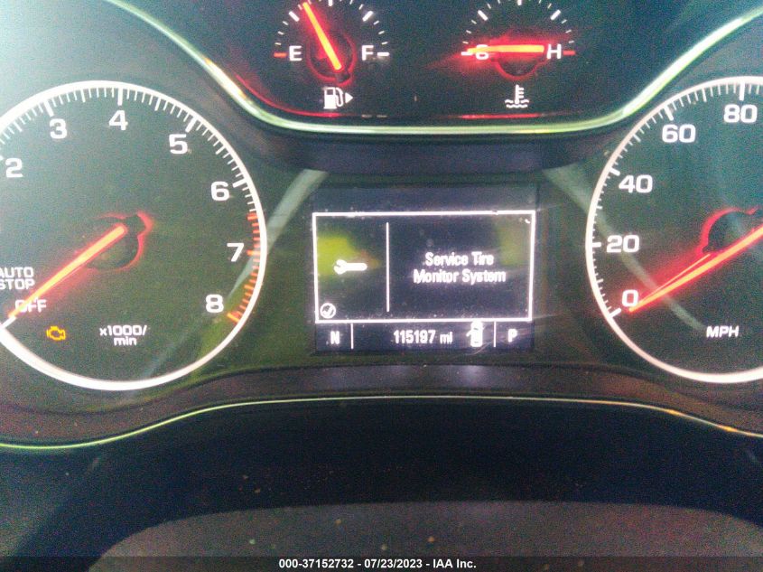 2019 CHEVROLET CRUZE LT - 1G1BE5SM0K7144867