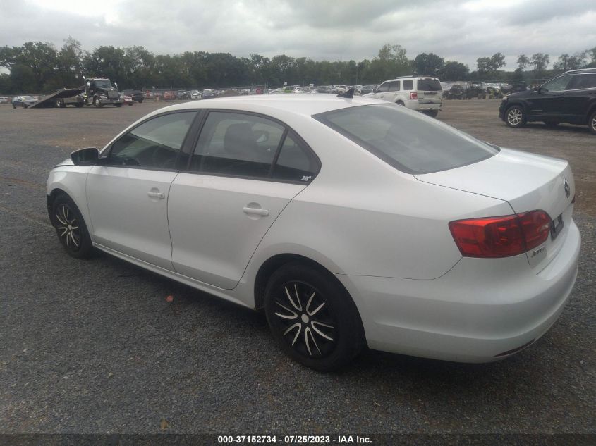 2014 VOLKSWAGEN JETTA SEDAN SE - 3VWD17AJ1EM306348