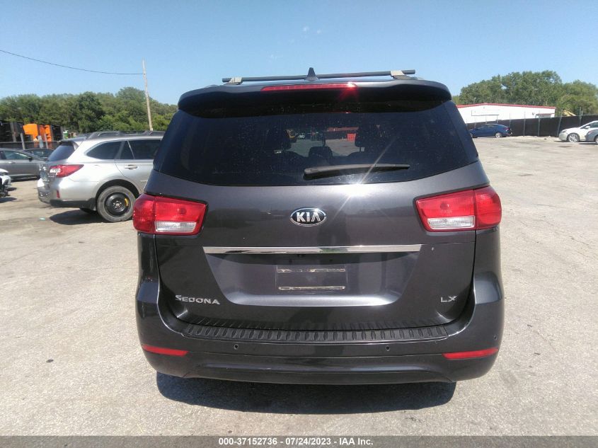 2017 KIA SEDONA LX - KNDMB5C11H6324189