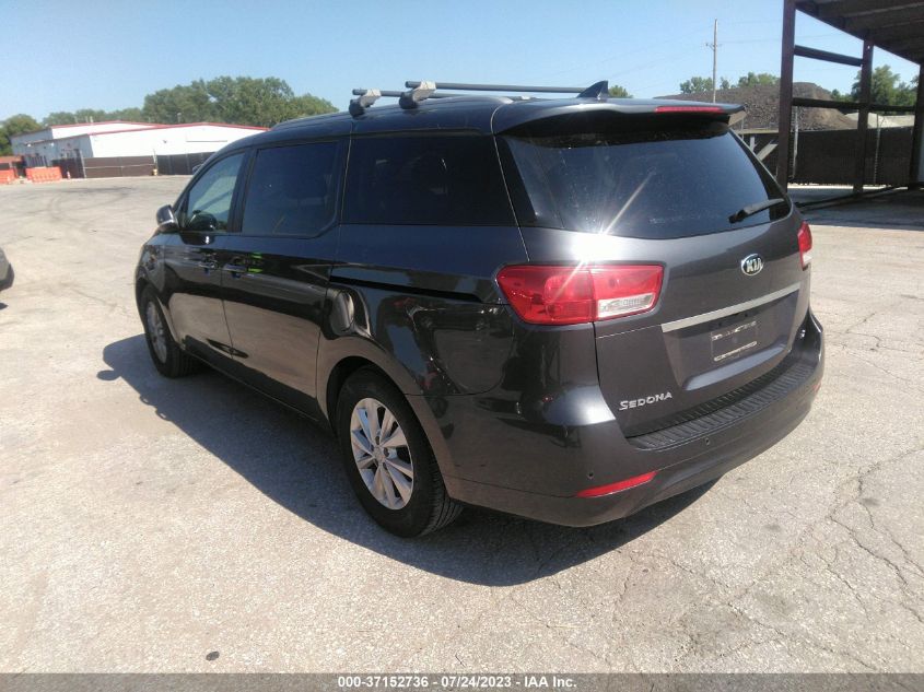 2017 KIA SEDONA LX - KNDMB5C11H6324189