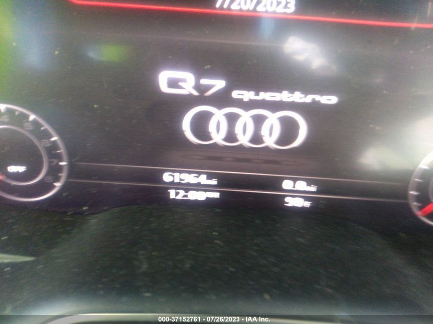 2019 AUDI Q7 PREMIUM PLUS - WA1LAAF72KD004769