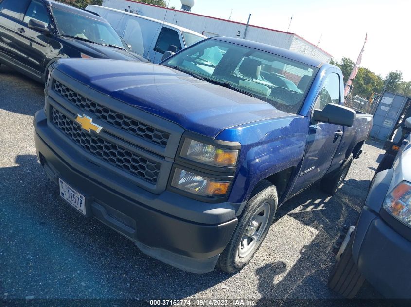 2014 CHEVROLET SILVERADO 1500 WORK TRUCK - 1GCNCPEH7EZ308130