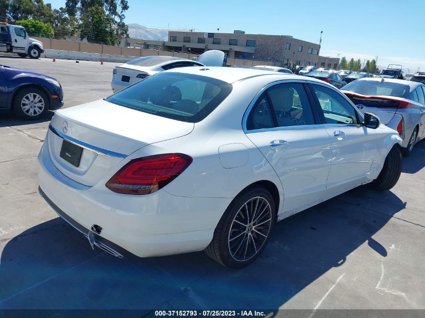 2021 MERCEDES-BENZ C-CLASS C 300 - W1KWF8DB6MR652728