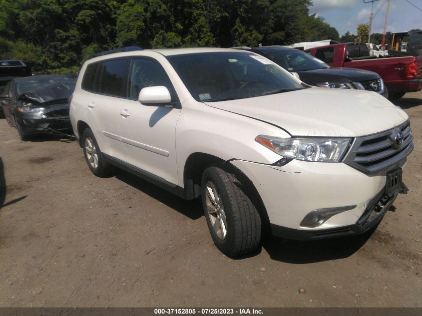 2013 TOYOTA HIGHLANDER PLUS/SE - 5TDBK3EH6DS229286