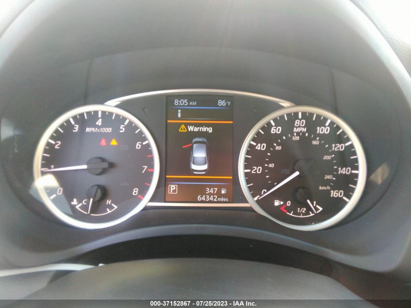 2019 NISSAN SENTRA SV - 3N1AB7AP0KY307540
