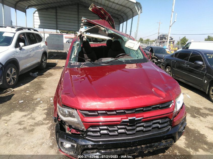 2021 CHEVROLET COLORADO LT - 1GCGTCEN4M1168512