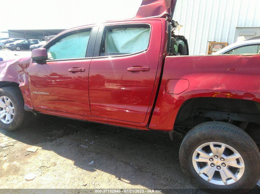 2021 CHEVROLET COLORADO LT - 1GCGTCEN4M1168512