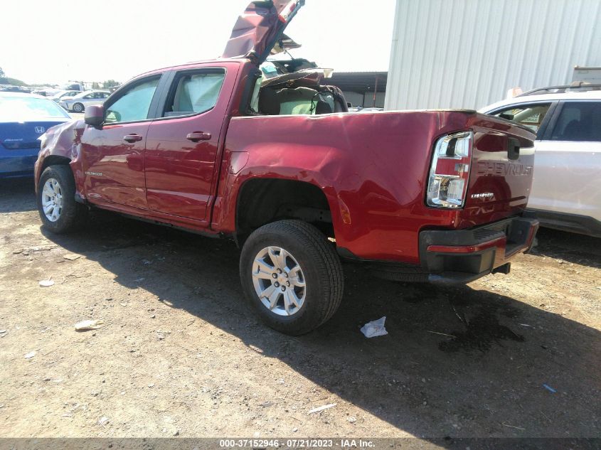 2021 CHEVROLET COLORADO LT - 1GCGTCEN4M1168512