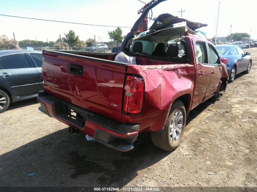2021 CHEVROLET COLORADO LT - 1GCGTCEN4M1168512
