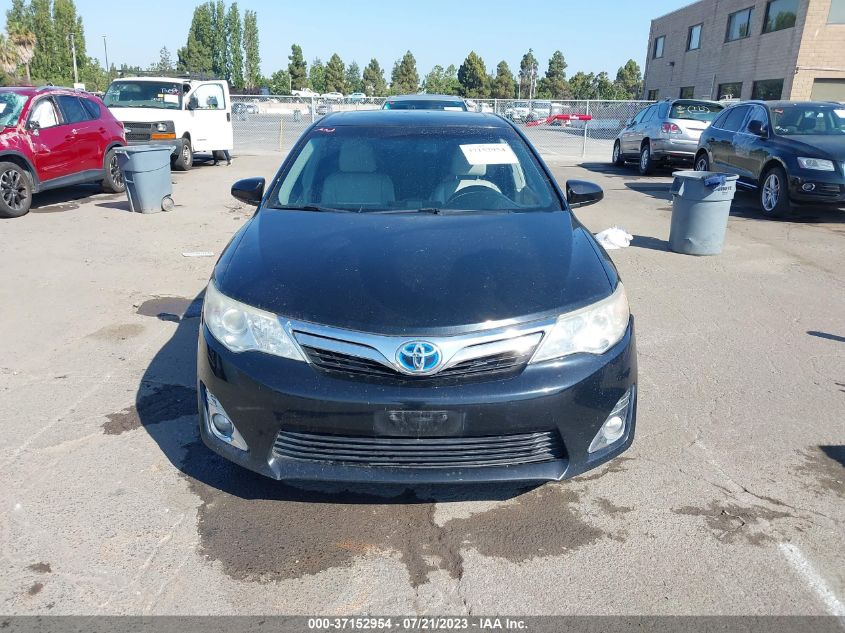 2013 TOYOTA CAMRY HYBRID LE/XLE - 4T1BD1FK3DU091335
