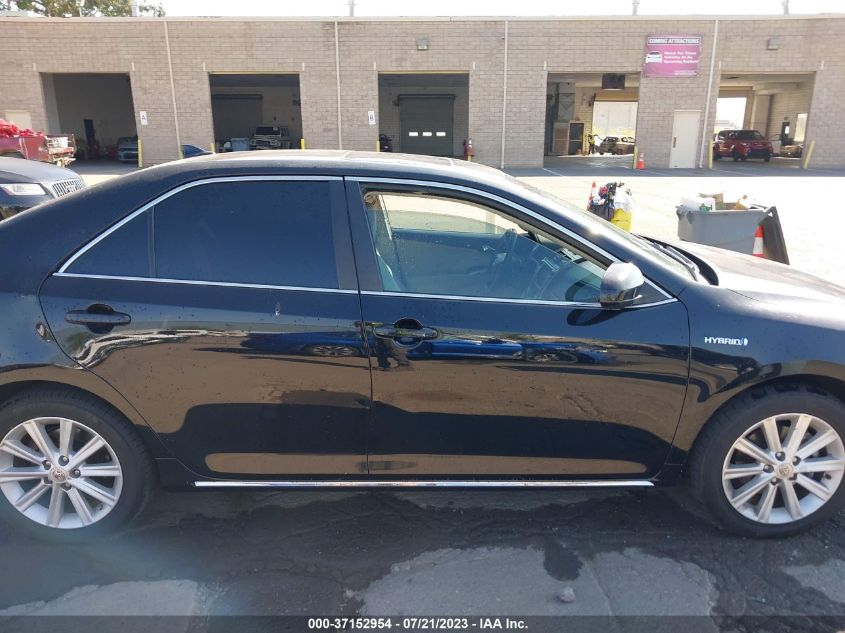 2013 TOYOTA CAMRY HYBRID LE/XLE - 4T1BD1FK3DU091335