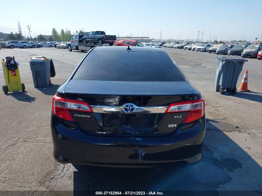 2013 TOYOTA CAMRY HYBRID LE/XLE - 4T1BD1FK3DU091335
