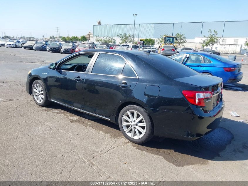2013 TOYOTA CAMRY HYBRID LE/XLE - 4T1BD1FK3DU091335