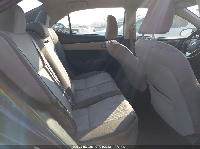 2017 TOYOTA COROLLA L/LE/XLE/SE - 5YFBURHEXHP691329