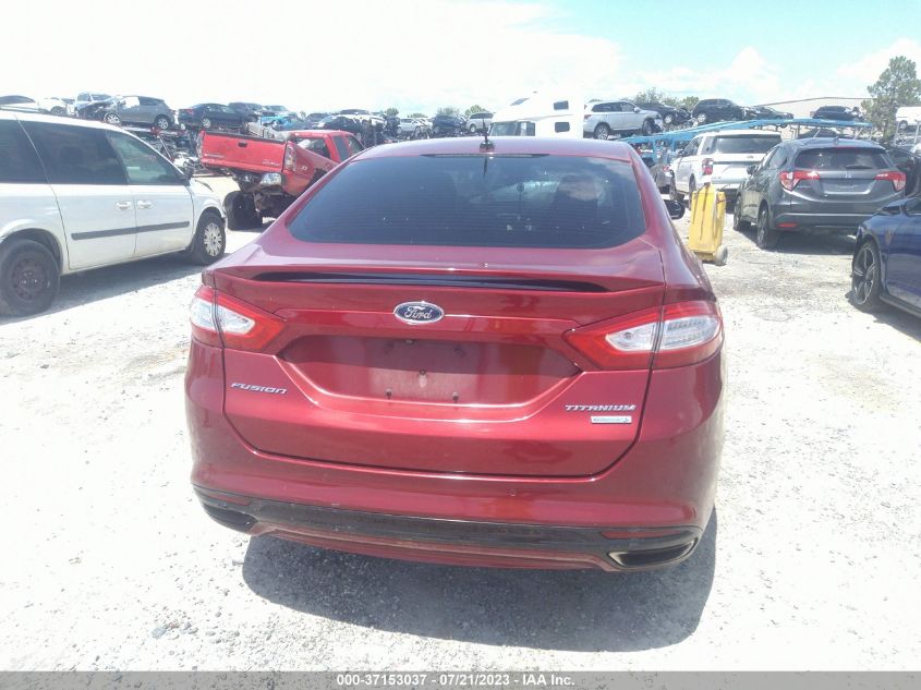 2016 FORD FUSION TITANIUM - 3FA6P0K9XGR220120