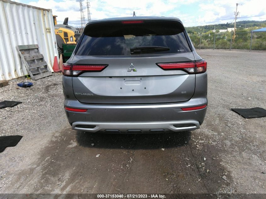 2022 MITSUBISHI OUTLANDER SE - JA4J4UA82NZ037732