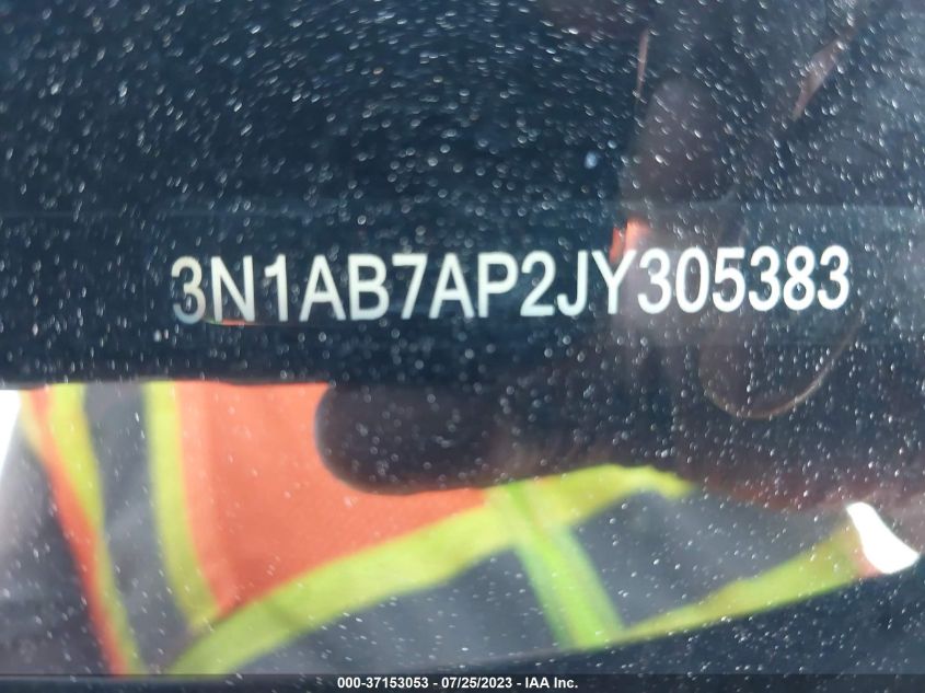2018 NISSAN SENTRA SV - 3N1AB7AP2JY305383