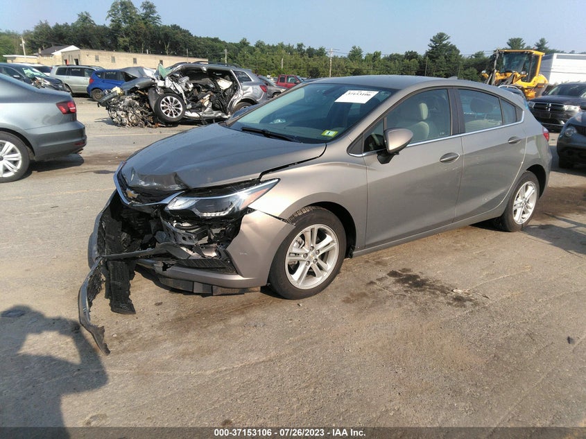 VIN 3G1BE6SM8JS558436 2018 CHEVROLET CRUZE LT